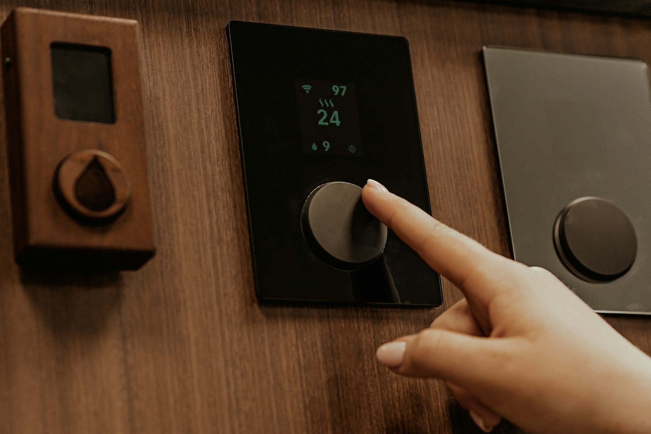 Réglage d’un thermostat mural